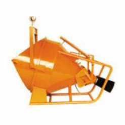 Grosses soldes ✨ Benne à Béton EICHINGER 600 L à Tuyau à Entonnoir Couchée-Mécanique Sans Volant-10189 🌟