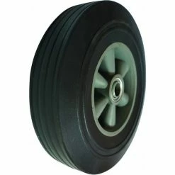 De gros 🧨 ROUE BANDAGE DUR AVEC JANTE PLASTIQUE DIAMETRE 250x60mm POUR DIABLE -26326UNIVERSEL 🤩