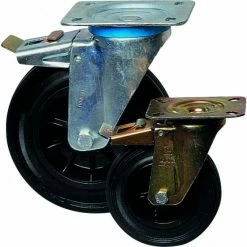 Acheter 💯 ROULETTE PIVOT.+FREIN CHAPE ZINGUEE BANDAGE CAOUTCH. D100 75 -26478UNIVERSEL ⌛