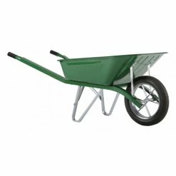 Vente flash ⌛ BROUETTE HAEMMERLIN BATI 90L PEINTE VERTE ROUE PLEINE -302313006 ✔️