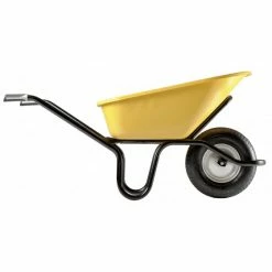 Promo 🌟 Brouette Haemmerlin Pro Select Bati Plus 110L Reno Alpha Peinte Roue Gonflée -305401005 👏 -Haemmerlin magasin bati plus 110 reno alpha peinte gonflee profil