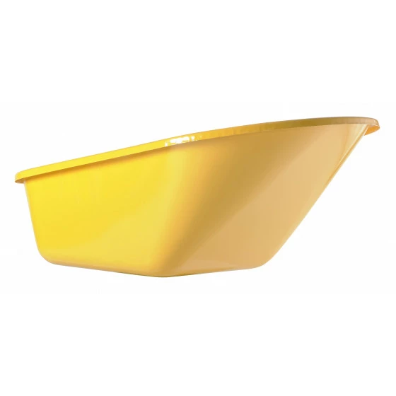 Le moins cher 🧨 CAISSE HAEMMERLIN SPÉCIALE RÉNOVATION PEINTE JAUNE 110 L POUR BROUETTE BATI PLUS RENO - 309008701 😉