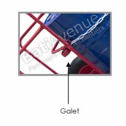 Promo 🥰 CHARIOTS FIMM 3 PLATEAUX TÔLE 200 KG- 880005285 ❤️