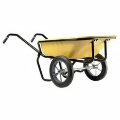 Grosses soldes ❤️ BROUETTE HAEMMERLIN PRO SELECT EXPERT TWIN 160 L PEINTE ROUES PLEINES-306023701 ✔️