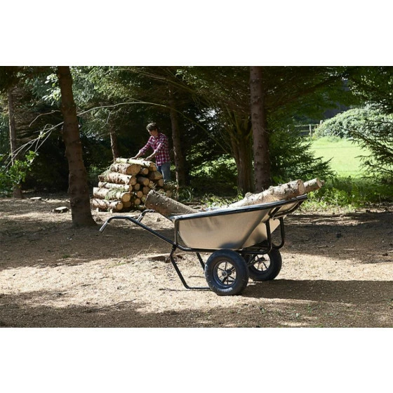 Bon marché ⌛ Brouette Haemmerlin Pro Select Expert Twin 230L Galvanisée 2 Roues Gonflées -306255701 🛒 4 Bon marché ⌛ Brouette Haemmerlin Pro Select Expert Twin 230L Galvanisée 2 Roues Gonflées -306255701 🛒 – Image 2