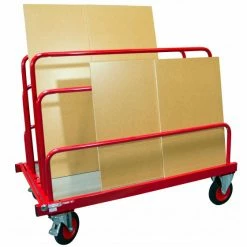 Vente flash 🌟 Chariot Porte-panneaux 500 Kg 2 Ridelles Hauteur 800 Mm FIMM - 800000083 🧨