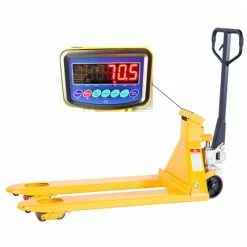 Offres 🤩 Transpalette Peseur Cmu 2500 Kg LEVAC - 6140P-2 ✔️