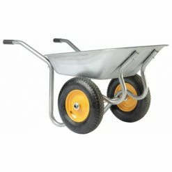 Coupon 🎁 BROUETTE START TWIN GALVA ROUES GONFLEES HAEMMERLIN - 324100101 💯