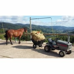 Meilleure vente 🧨 BROUETTE HAEMMERLIN TRACTO'ONE TRACTABLE 300L - 306060301 ⭐ -Haemmerlin magasin tracto one en situation3