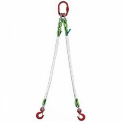 Promo 🌟 Élingue 2 Brins Synthétique COBALTIX A18 AF 3M Avec 2 Crochets De Sécurité CS - WEC183 👍